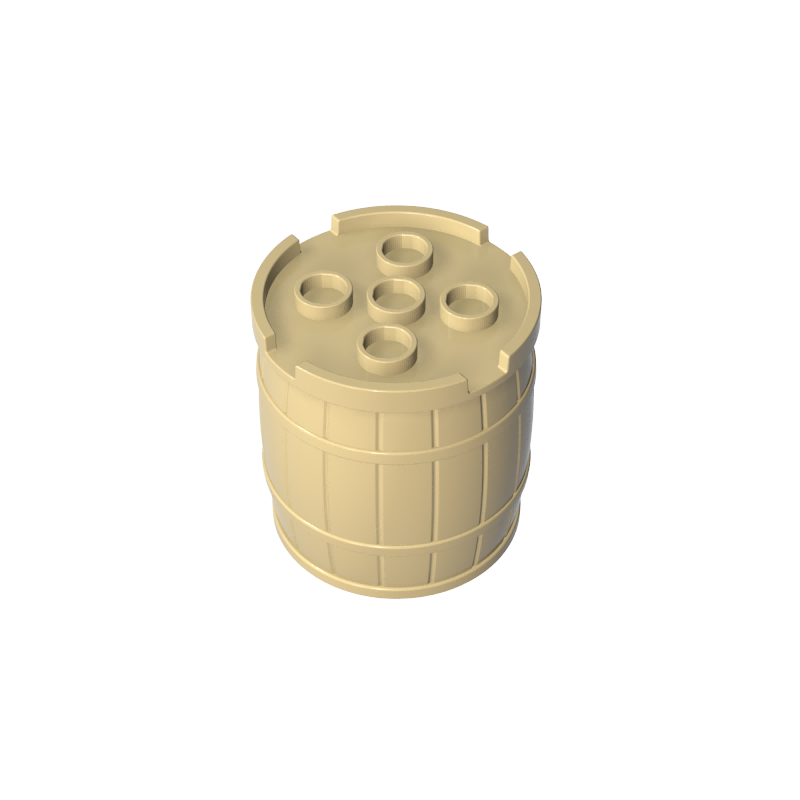 30139 | Container, Barrel 4 x 4 x 3.5