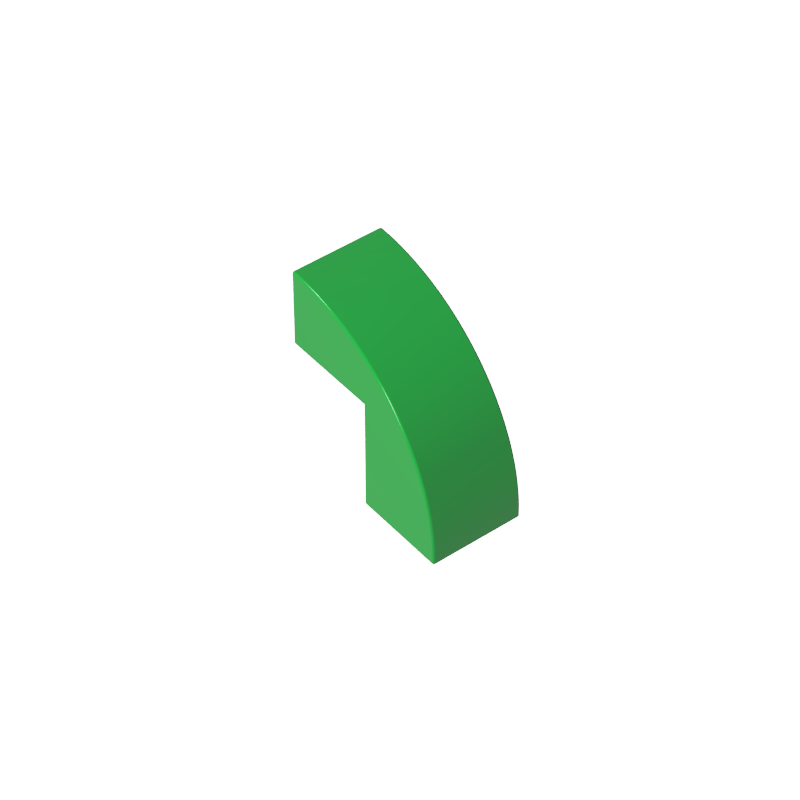 5907 | Slope, Curved 2 x 1 x 1 2/3