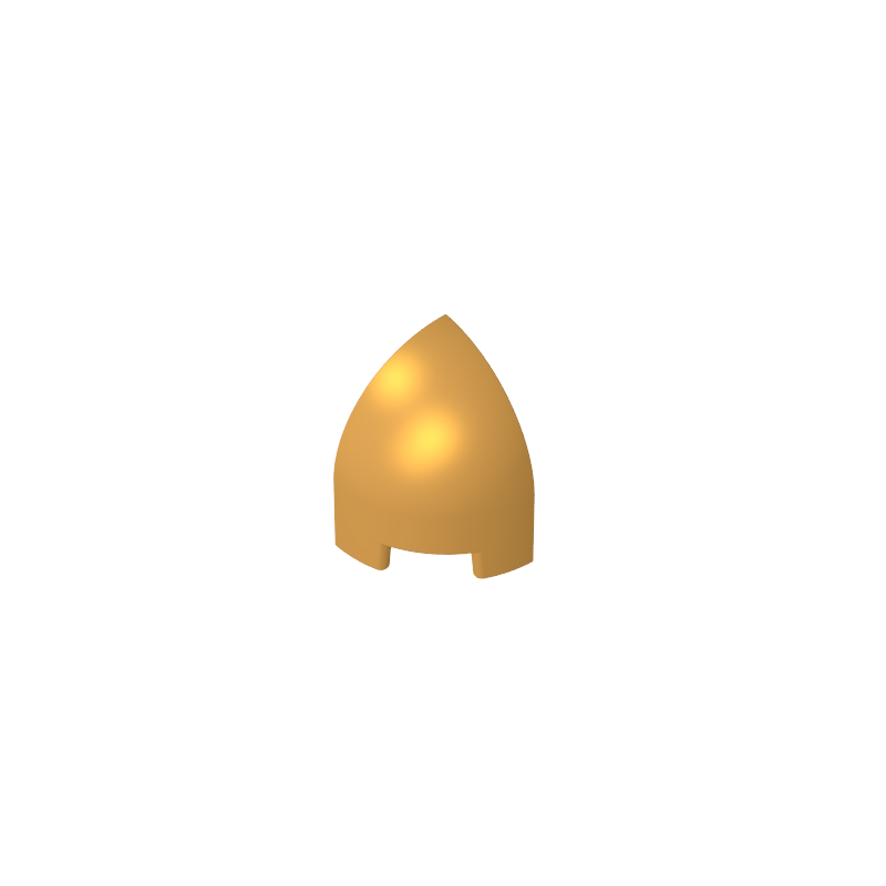 1871 | Slope, Curved 1 x 1 x 1 1/3 Corner Round
