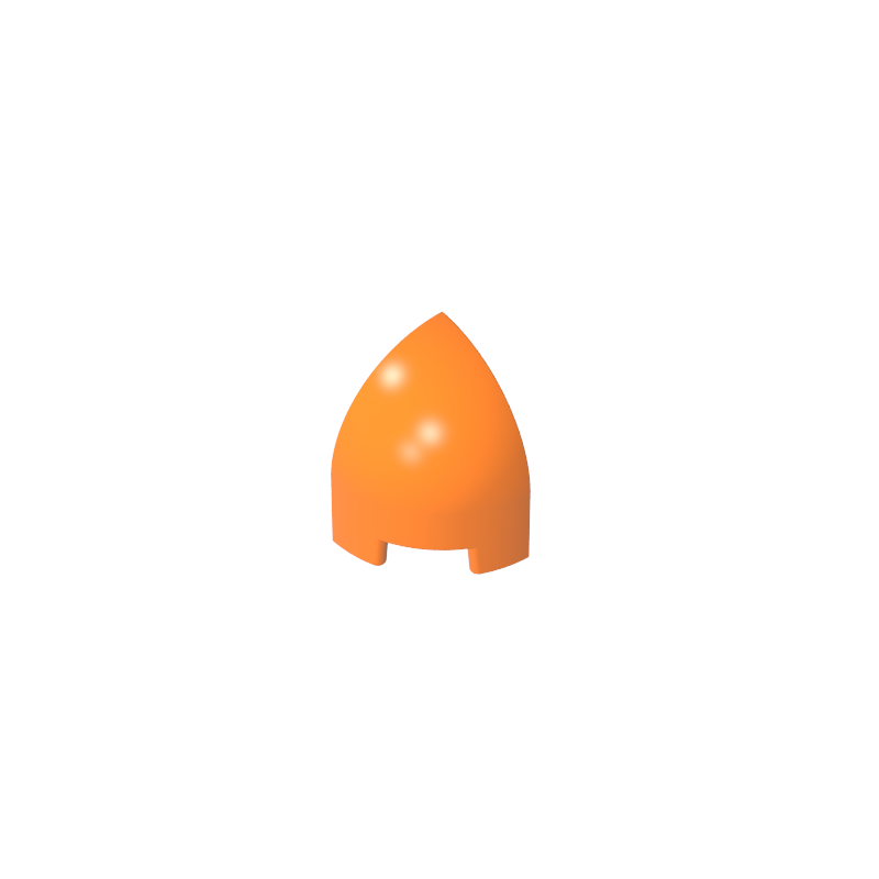 1871 | Slope, Curved 1 x 1 x 1 1/3 Corner Round