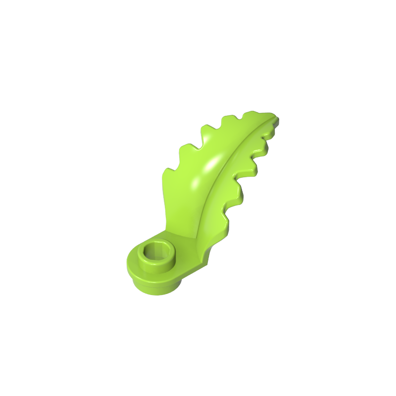 2682a | Plant Plate, Round 1 x 1 with Curved, Upright Leaf