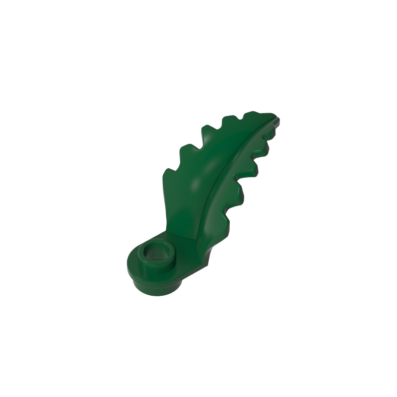 2682a | Plant Plate, Round 1 x 1 with Curved, Upright Leaf
