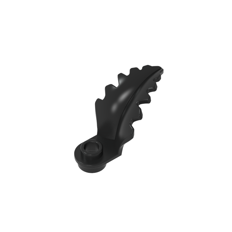 2682a | Plant Plate, Round 1 x 1 with Curved, Upright Leaf