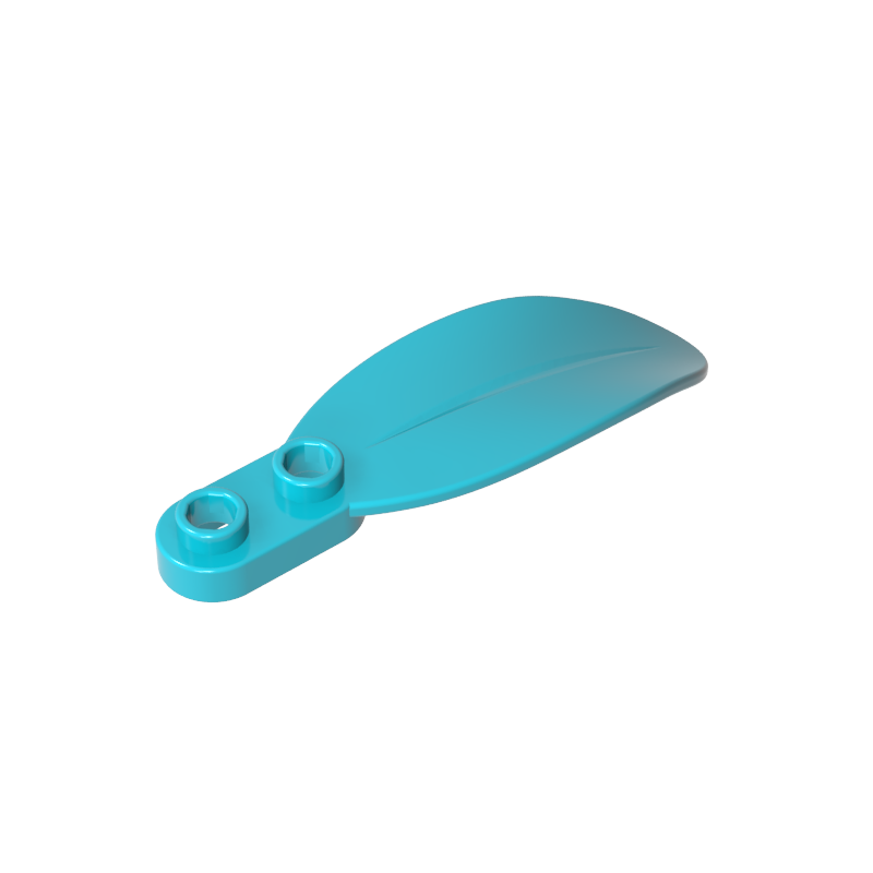 3565 | Plant Plate, Round 1 x 2 with Rounded Leaf