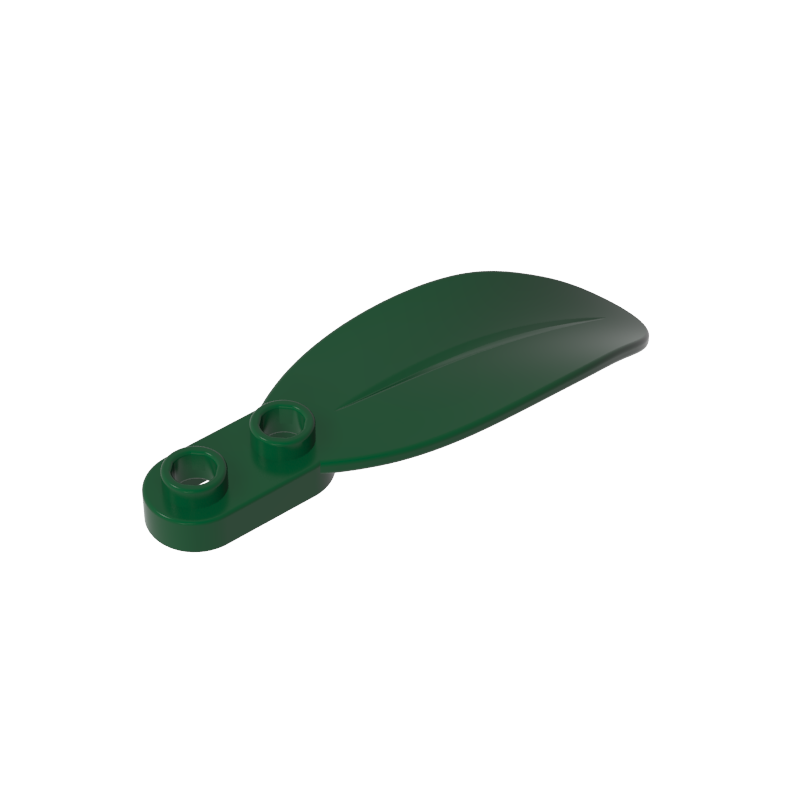 3565 | Plant Plate, Round 1 x 2 with Rounded Leaf