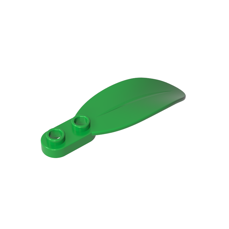 3565 | Plant Plate, Round 1 x 2 with Rounded Leaf
