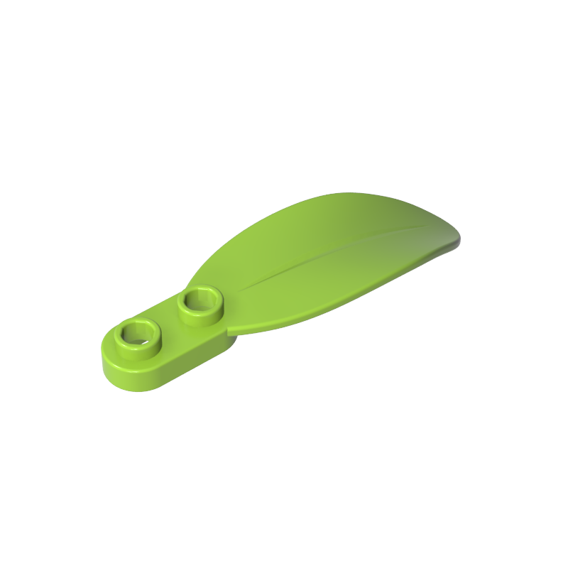 3565 | Plant Plate, Round 1 x 2 with Rounded Leaf