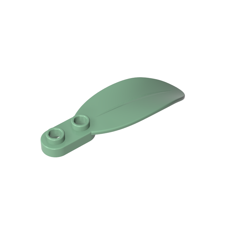 3565 | Plant Plate, Round 1 x 2 with Rounded Leaf