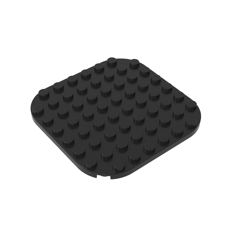 65140 | Plate, Round 8 x 8 with Rounded Corners