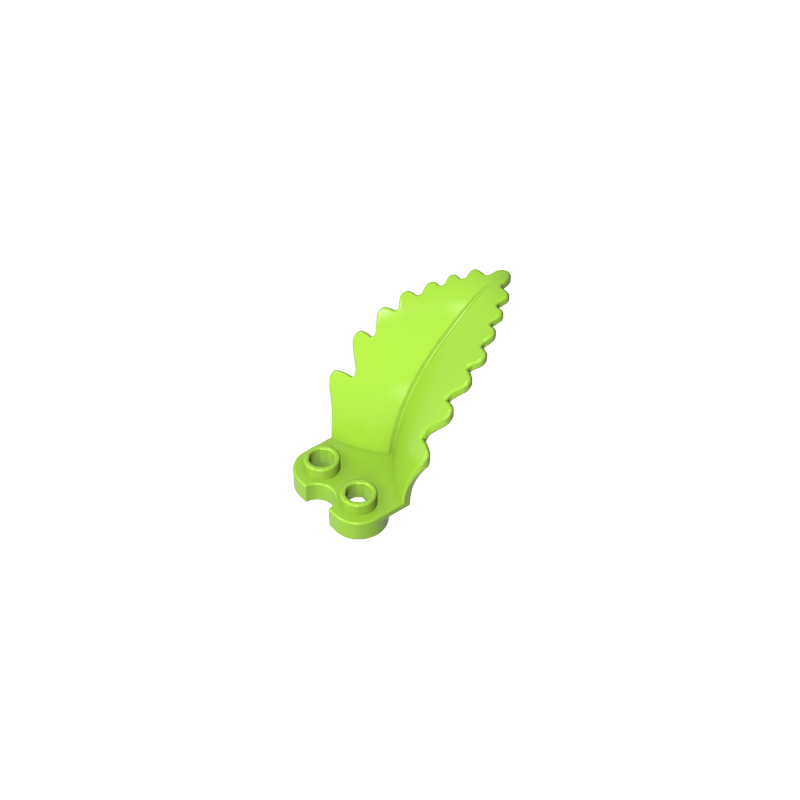 5151 | Plant Plate, Round 1 x 2 with Curved, Upright Leaf