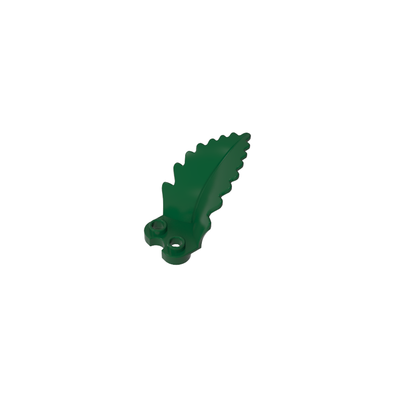 5151 | Plant Plate, Round 1 x 2 with Curved, Upright Leaf
