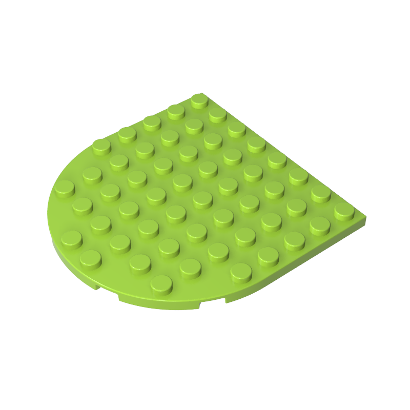 41948 | Plate, Round 8 x 8 Rounded End