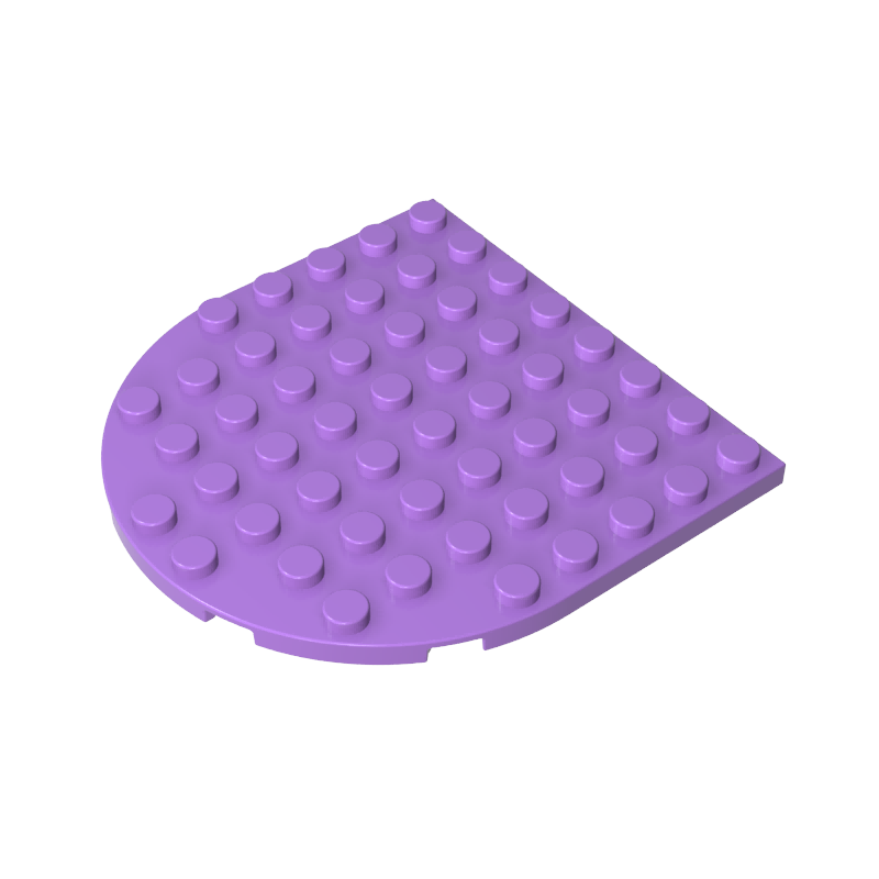 41948 | Plate, Round 8 x 8 Rounded End