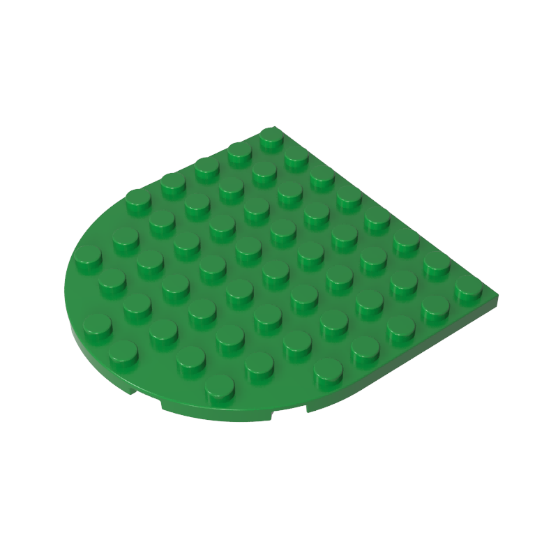 41948 | Plate, Round 8 x 8 Rounded End