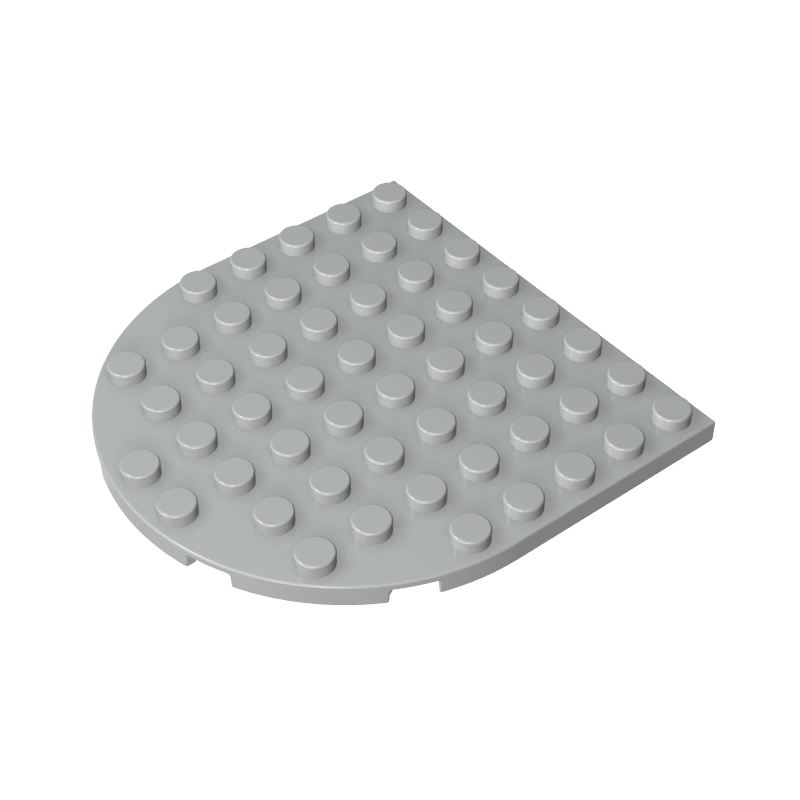 41948 | Plate, Round 8 x 8 Rounded End