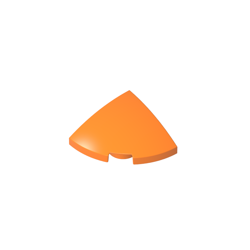 5852 | Slope, Curved 2 x 2 x 2/3 Corner Round