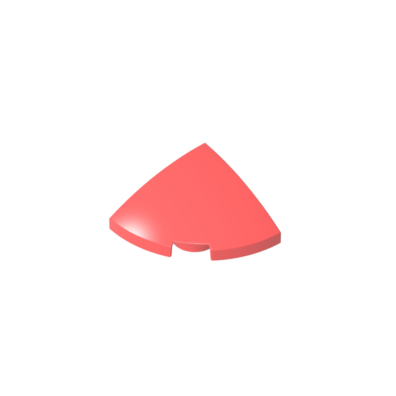 5852 | Slope, Curved 2 x 2 x 2/3 Corner Round