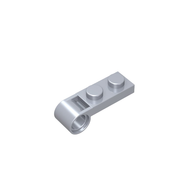 3172 | Plate, Modified 1 x 2 with Pin Hole on End