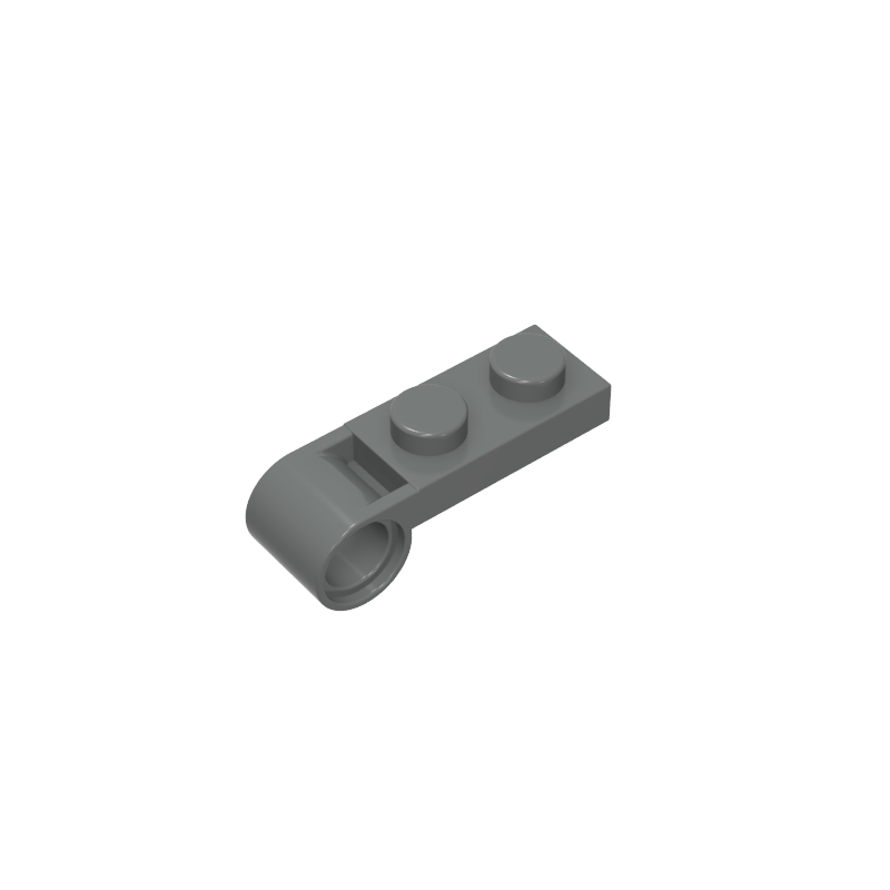 3172 | Plate, Modified 1 x 2 with Pin Hole on End