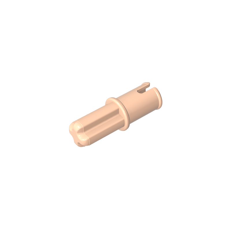 3749 | Technical Axle 1 with Pin without Friction Ridges Lengthwise