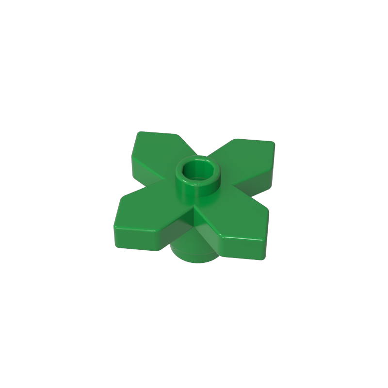 4727 | Plant Flower 2 x 2 Leaves - Angular