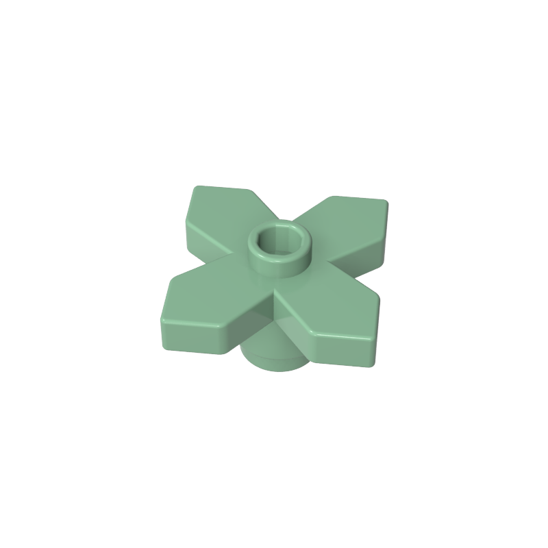 4727 | Plant Flower 2 x 2 Leaves - Angular