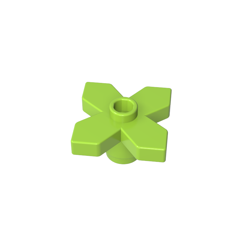 4727 | Plant Flower 2 x 2 Leaves - Angular