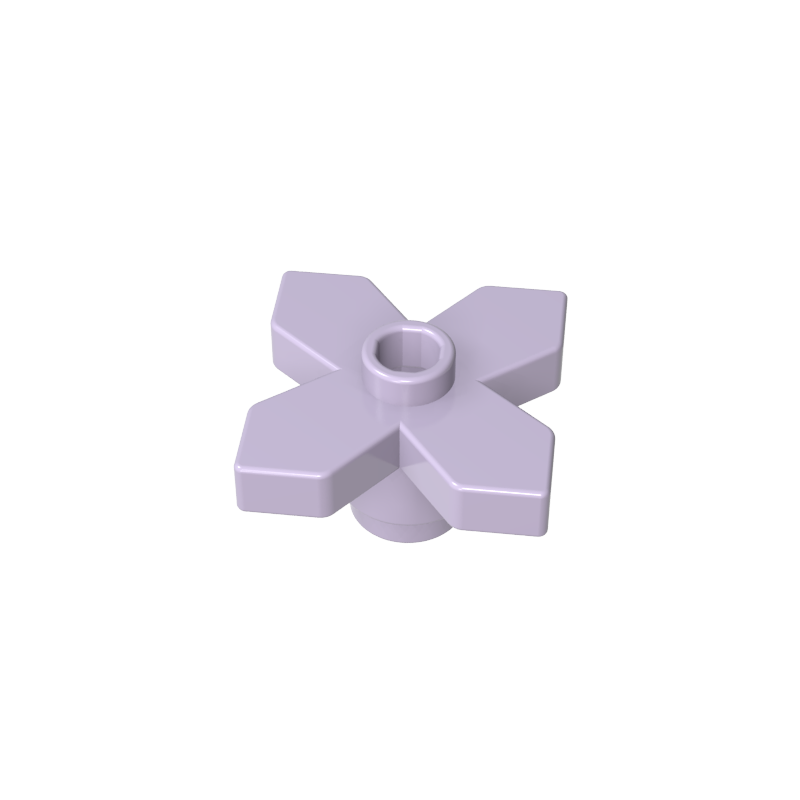 4727 | Plant Flower 2 x 2 Leaves - Angular