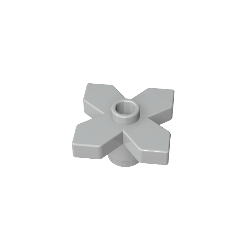 4727 | Plant Flower 2 x 2 Leaves - Angular
