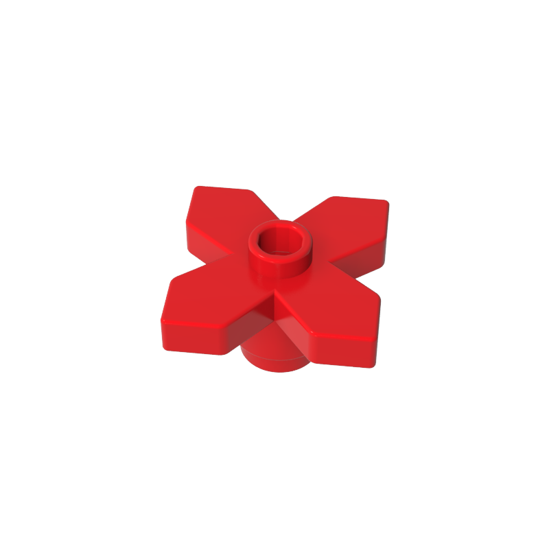 4727 | Plant Flower 2 x 2 Leaves - Angular