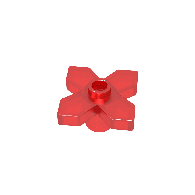 4727 | Plant Flower 2 x 2 Leaves - Angular