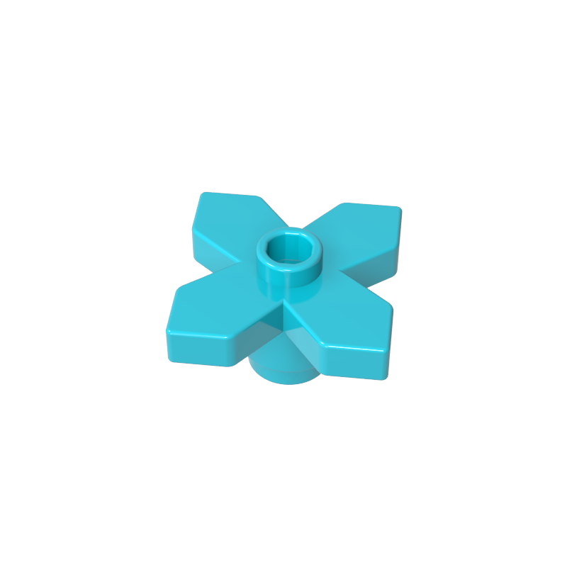 4727 | Plant Flower 2 x 2 Leaves - Angular