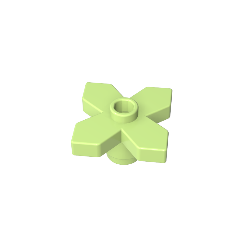 4727 | Plant Flower 2 x 2 Leaves - Angular