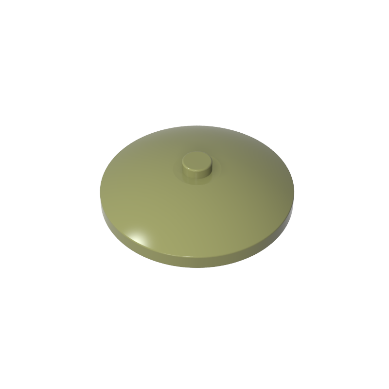 3960 | Dish 4 x 4 Inverted (Radar) with Solid Stud