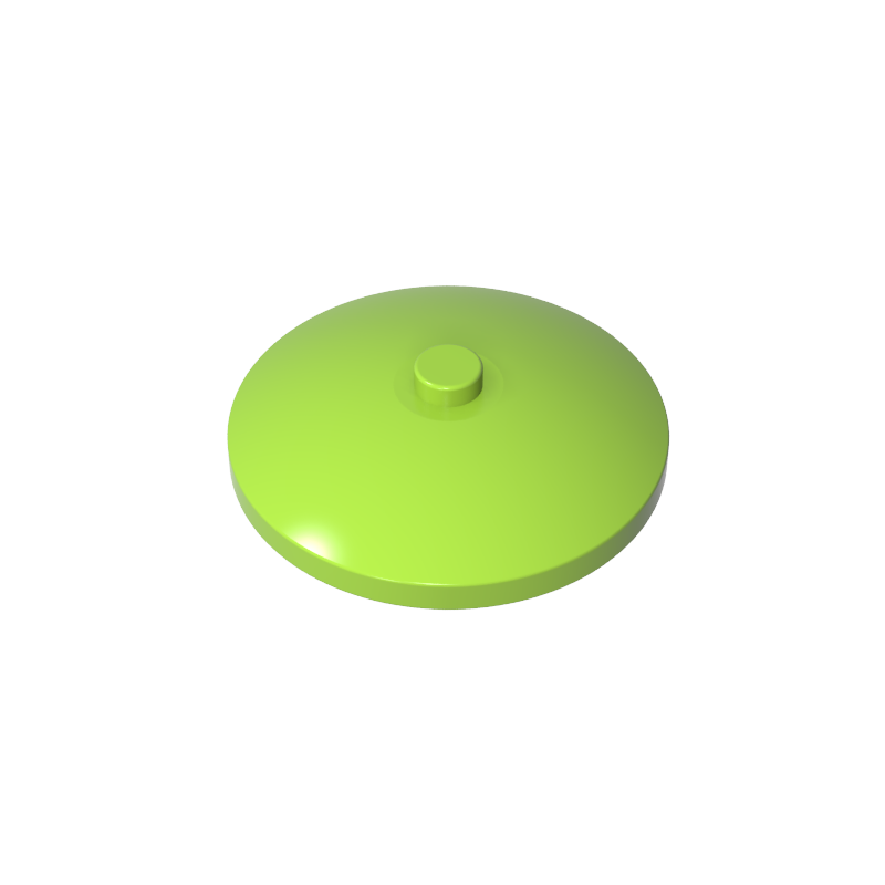 3960 | Dish 4 x 4 Inverted (Radar) with Solid Stud