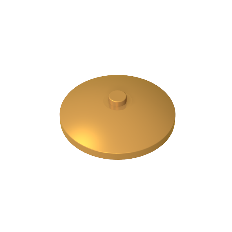 3960 | Dish 4 x 4 Inverted (Radar) with Solid Stud