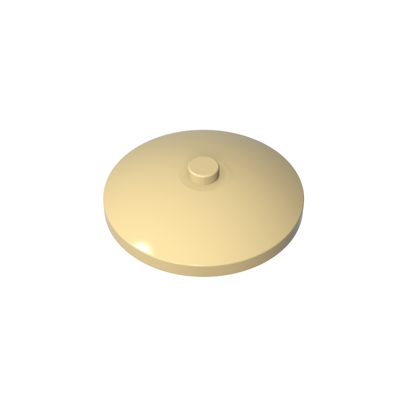 3960 | Dish 4 x 4 Inverted (Radar) with Solid Stud