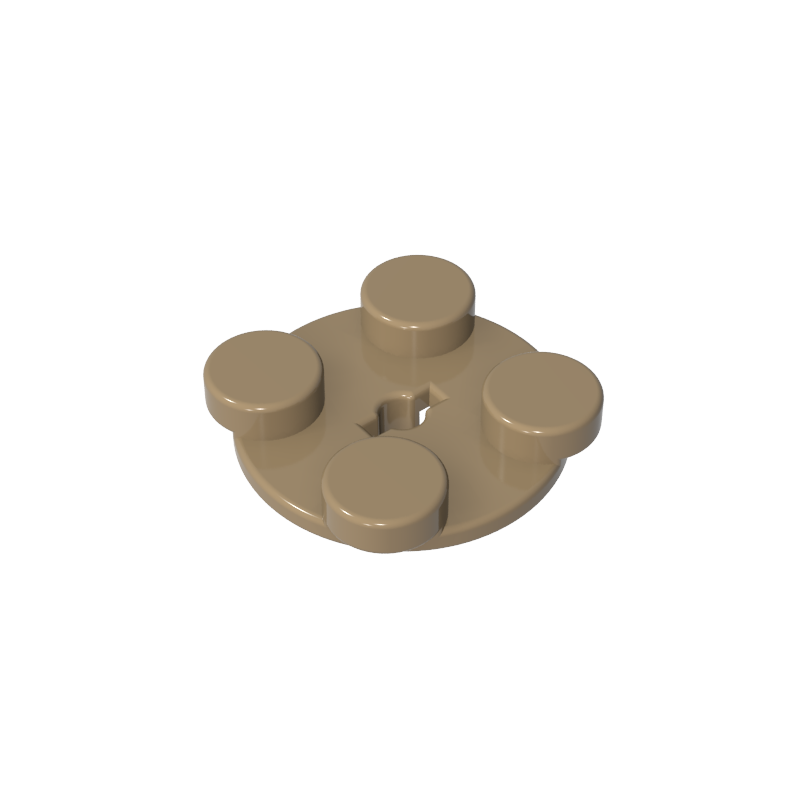 3679 | Turntable 2 x 2 Plate, Top
