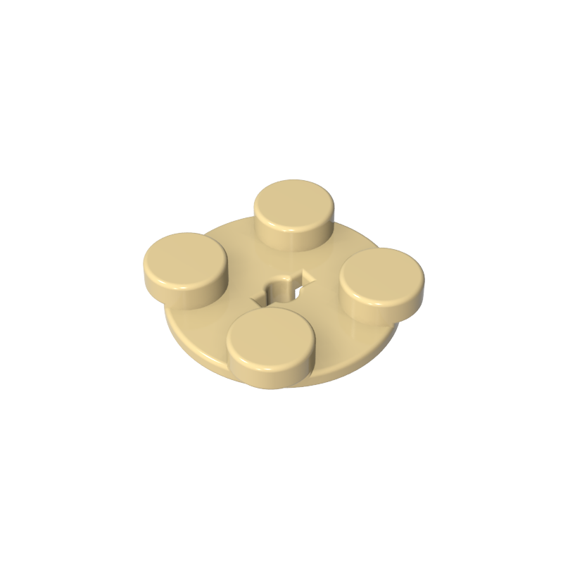 3679 | Turntable 2 x 2 Plate, Top