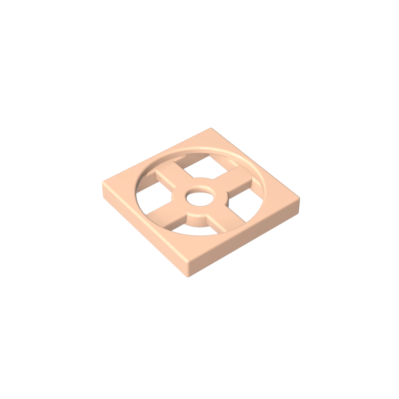 3680 | Turntable 2 x 2 Plate, Base