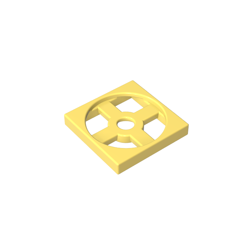 3680 | Turntable 2 x 2 Plate, Base