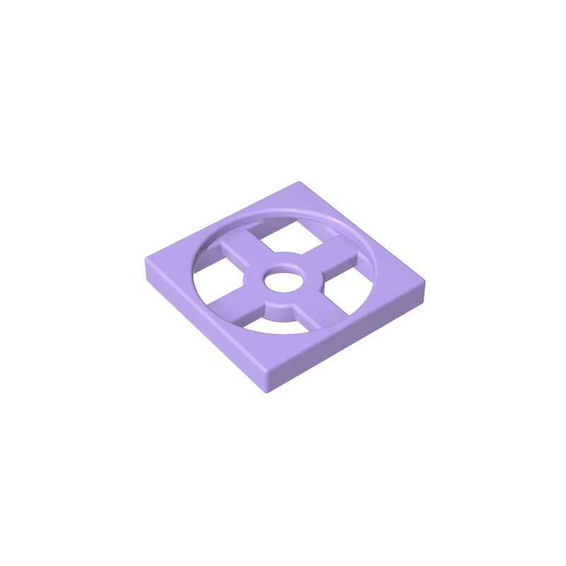 3680 | Turntable 2 x 2 Plate, Base