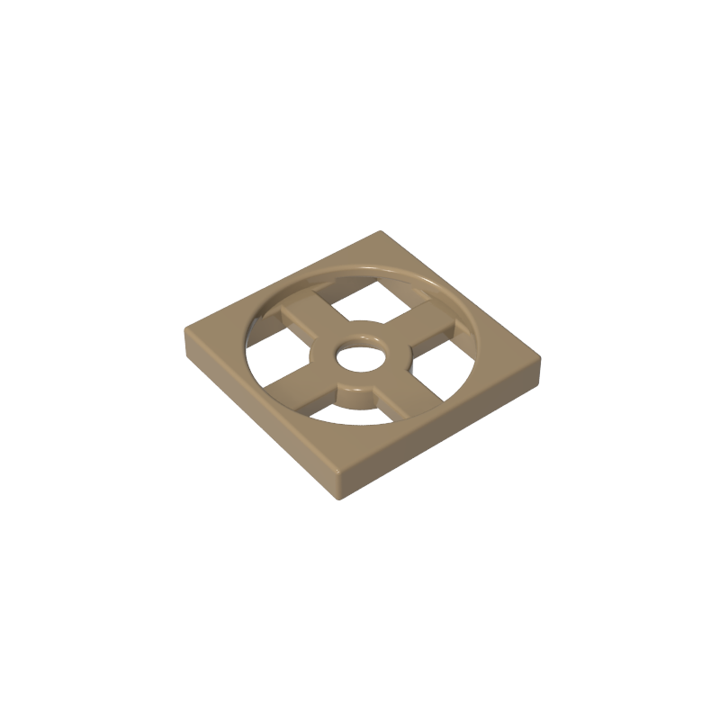 3680 | Turntable 2 x 2 Plate, Base