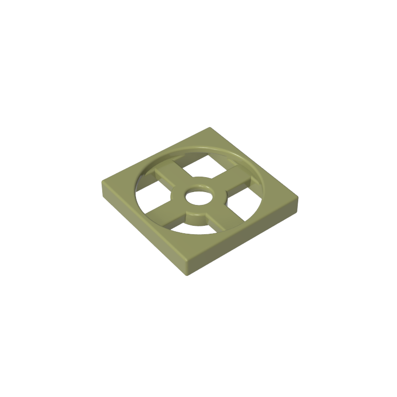 3680 | Turntable 2 x 2 Plate, Base