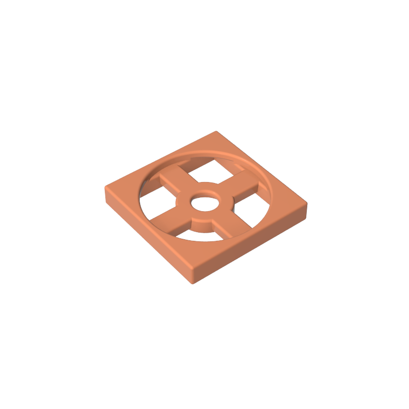 3680 | Turntable 2 x 2 Plate, Base