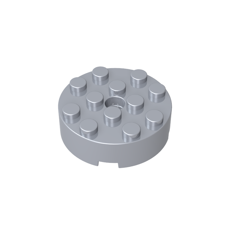 87081 | Brick, Round 4 x 4 with Hole