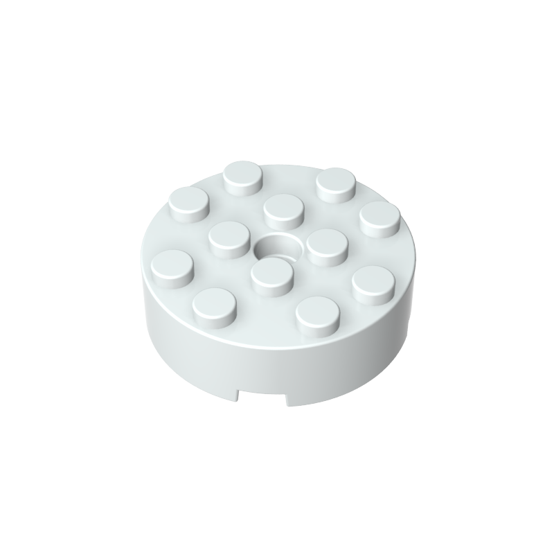 87081 | Brick, Round 4 x 4 with Hole