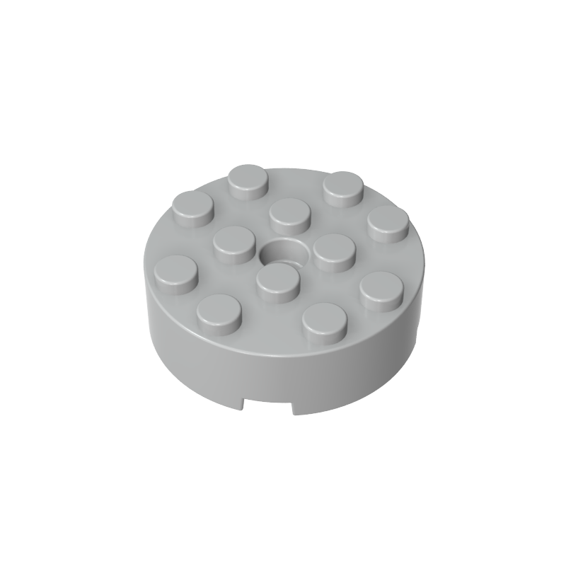 87081 | Brick, Round 4 x 4 with Hole