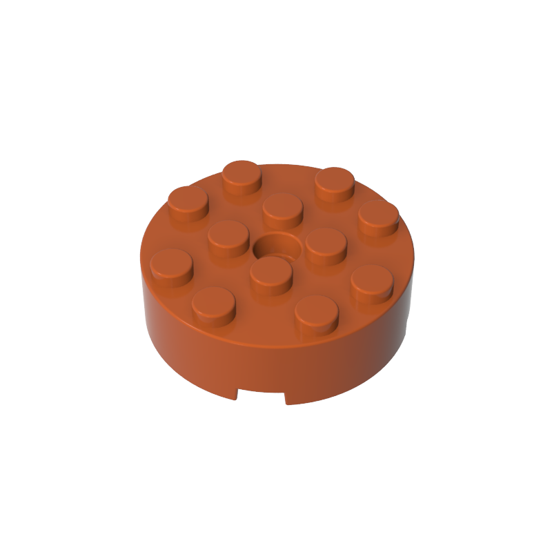 87081 | Brick, Round 4 x 4 with Hole