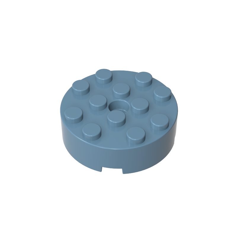 87081 | Brick, Round 4 x 4 with Hole